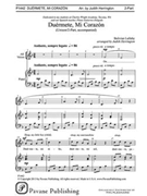 Duermete Mi Corazon by Bolivian Lullaby - Herrington Judith - for Unison/2-Part