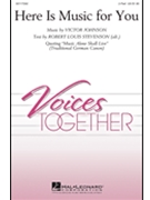 Here Is Music for You by Johnson Victor C for 2-Part
