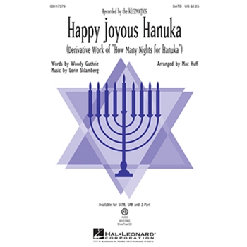 Happy Joyous Hanuka by Sklamberg Lorin and G - Huff Mac - The Klezmatics for SAB