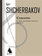 Concerto for Flute Percussion and Strings by Igor Shcherbakov for Full Score