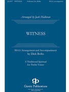 Witness by - Halloran Jack/ Bolk - for SSAA