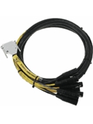 DB25-XLR M+F AES/EBU Digisnake 12' by for