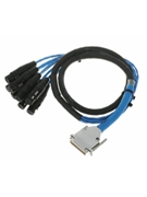 DB25-XLRF DigiSnake 4' by for
