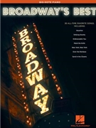 Broadway's Best for Big-Note Piano by Various for