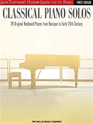 Classical Piano Solos - First Grade by Various for Piano