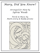 Mary Did You Know? by - Sylvia Woods - for Harp