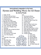 Hymns & Wedding Music For All Harps by - Sylvia Woods - for