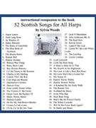 52 Scottish Songs for All Harps by - Sylvia Woods - for