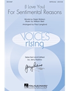 I Love You For Sentimental Reasons by Best William - Langford Paul - for SATB divisi