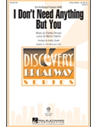 I Don't Need Anything But You (From Annie) by Strouse Charles - Snyder Audrey - for Accompaniment CD