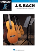 J.S. Bach - 15 Pieces Arranged for Three or More Guitarists by Bach Johann Sebastian for GuitarEns