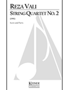 String Quartet No. 2 by Vali Reza for