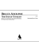The End of Tonight for 3 Female Voices 3 Cellos and Piano by Adolphe Bruce for