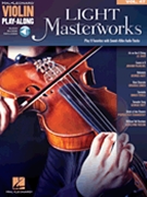 Light Masterworks by Various - Violin Play-Along V4 - for Play-Along