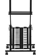 Height Adjustable Karaoke Stand by for