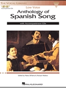 Anthology of Spanish Song by Various - Walters and Di Palma - for Low Voice (Book and CDs)