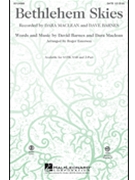 Bethlehem Skies by - Emerson Roger - for SATB