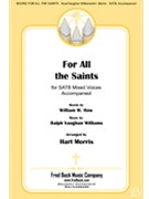 For All the Saints by Vaughan Williams Ralph - Morris Hart - for SATB