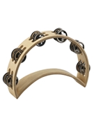 Wooden Moon Tambourine by for