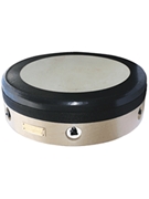 14 inch. Natural Tuneable Bodhran with Black Rim by for