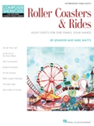 Roller Coasters & Rides by Watts Mike for 1 Piano 4 Hands