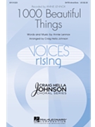 1000 Beautiful Things by Lennox Annie - Johnson Craig Hella - Annie Lennox for SATB divisi