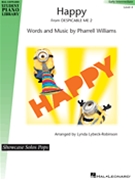 Happy by - Lybeck-Robinson Lynda - for Piano Solo