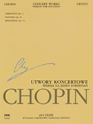 Concert Works For Piano And Orchestra Version For 1 Piano Wn A Xiv A Vol.15 by Chopin Frederic - Ekier - for Piano