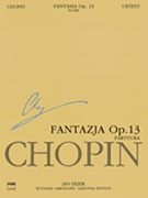 Fantasia On Polish Airs Op. 13 Piano/orch Score Wn A Xv C Vol.19 Urtext Chopin Nation by Chopin Frederic for Full Score