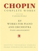 Works for Piano and Orchestra (2 Pianos Reduction) by Chopin Frederic - Paderewski Ignace J - for 2 Piano 4 Hands