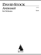 Andiamo for Orchestra - Full Score by Stock David for
