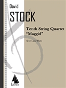 String Quartet No. 10 - Score and Parts by Stock David for Score and Parts