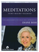 Meditations - Three Pieces for Organ and Solo C Instrument by Telemann Georg Philipp - Bish Diane - for Org w/C In