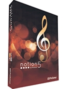 Notion 5 by - PreSonus - for Notation
