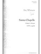 Sainte-Chapelle by Whitacre Eric for SSATB a cappella