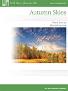 Autumn Skies by Hartsell Randall for Piano