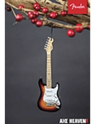 Fender Sunburst Strat - 6 inch. Holiday Ornament by for