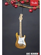 Fender Gold '50s Strat - 6 inch. Holiday Ornament by for