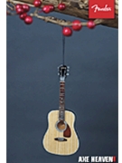 Fender PD-1 Dreadnaught Acoustic - 6 inch. Holiday Ornament by for
