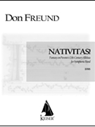 Nativitas!: Fantasy on Perotin's 12th-Century Alleluia by Freund Don for Score