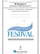 Frozen (Choral Highlights) by Lopez Robert - Brymer Mark - for SSA