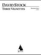 Three Vignettes for Solo Marimba by Stock David for Marimba