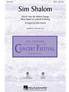 Sim Shalom by - Leavitt John - for SATB