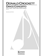 Dance Concerto for Solo Clarinet/ Bass Clarinet and Wind Ensemble Full Score by Crockett Donald for Full Score