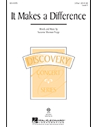 It Makes a Difference by Propp Suzanne Sherman for 2-Part