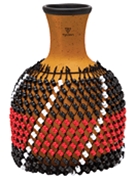 Natural Fiberglass Shekere by for