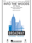 Into the Woods by Sondheim Stephen - Brymer Mark - for SATB and Piano