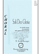 Soli Deo Gloria by Boesiger R Kevin for Brass/Perc