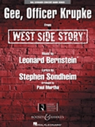 Gee Officer Krupke (from West Side Story) by Bernstein Leonard - Paul Murtha - for Concert Band