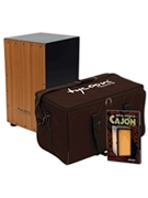 Supremo 29 Series Cajon with Bag and Getting Started on Cajon DVD by for